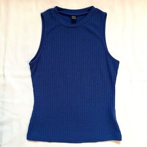 Dark blue tank top
